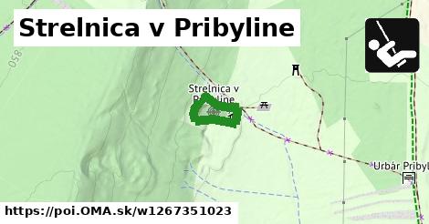 Strelnica v Pribyline