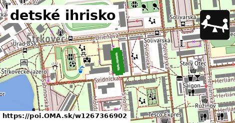 detské ihrisko