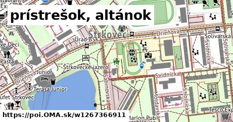 prístrešok, altánok