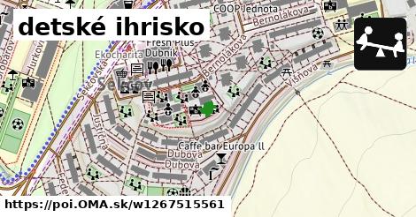 detské ihrisko