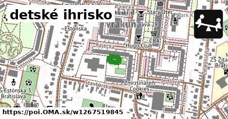 detské ihrisko