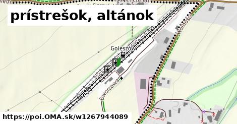 prístrešok, altánok