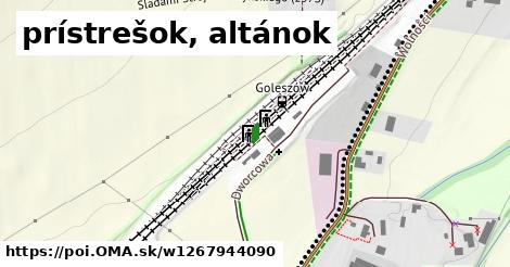 prístrešok, altánok