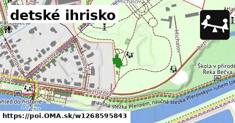 detské ihrisko