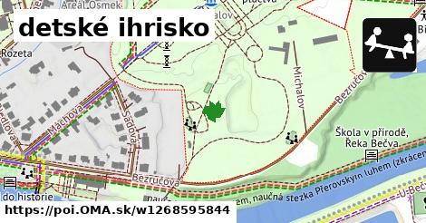 detské ihrisko