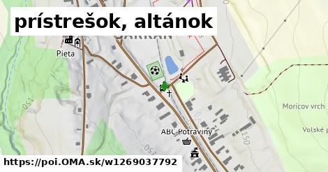 prístrešok, altánok