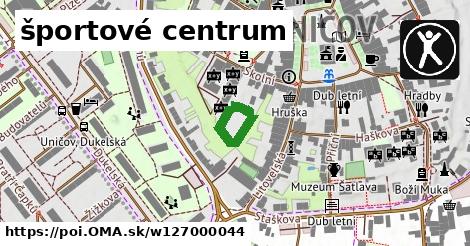 športové centrum