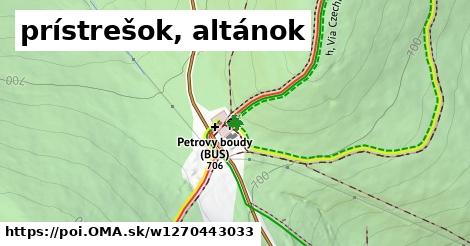 prístrešok, altánok