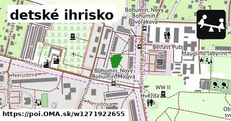 detské ihrisko