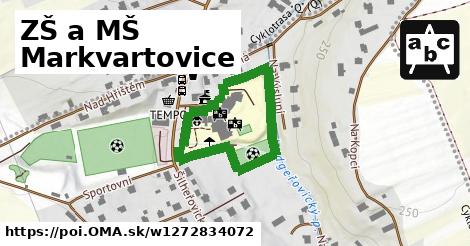 ZŠ a MŠ Markvartovice