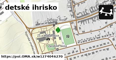 detské ihrisko