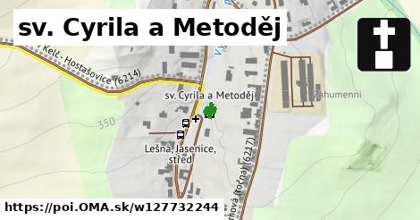 sv. Cyrila a Metoděj