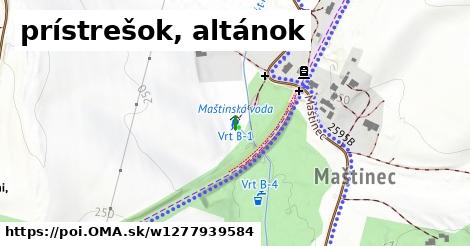 prístrešok, altánok