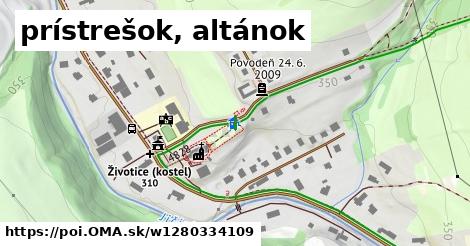 prístrešok, altánok