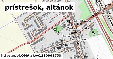 prístrešok, altánok