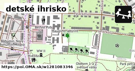 detské ihrisko