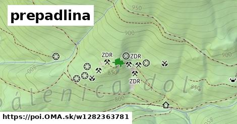 prepadlina