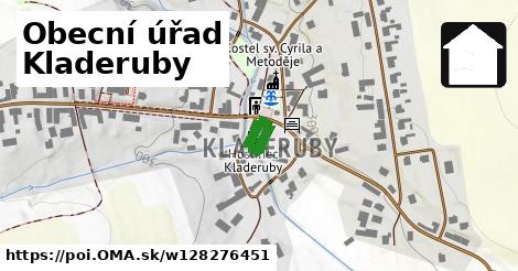 Obecní úřad Kladeruby