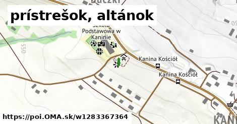 prístrešok, altánok