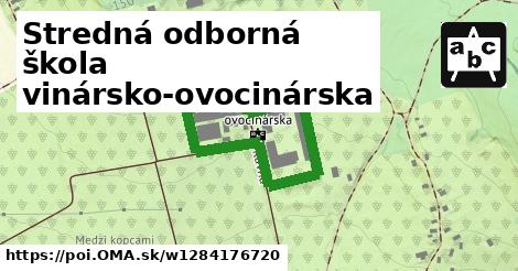 Stredná odborná škola vinársko-ovocinárska