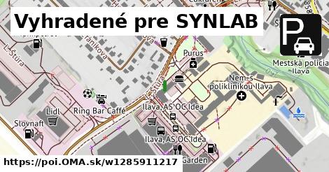 Vyhradené pre SYNLAB