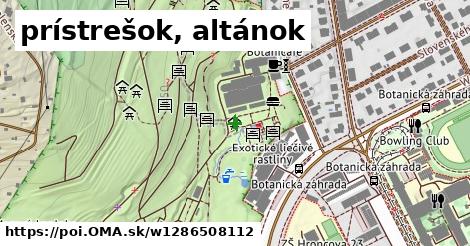 prístrešok, altánok