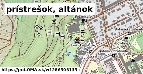 prístrešok, altánok