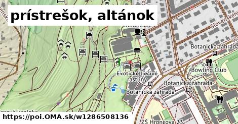 prístrešok, altánok