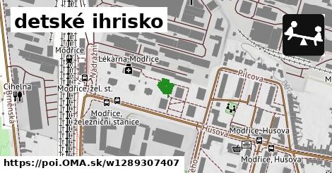 detské ihrisko