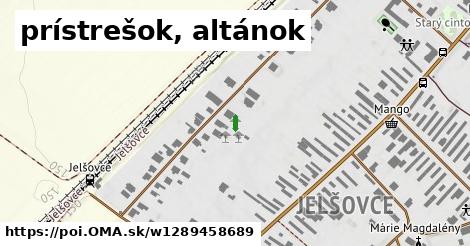 prístrešok, altánok