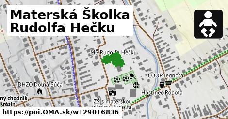 Materská Školka Rudolfa Hečku