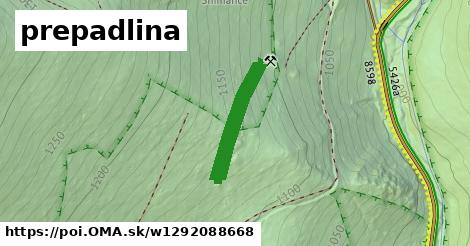 prepadlina