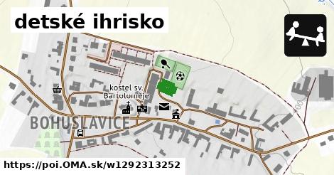 detské ihrisko