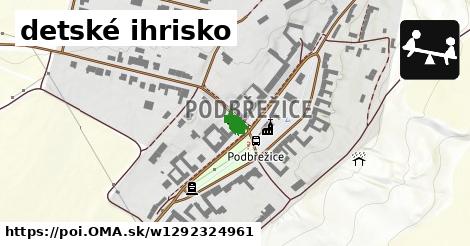 detské ihrisko