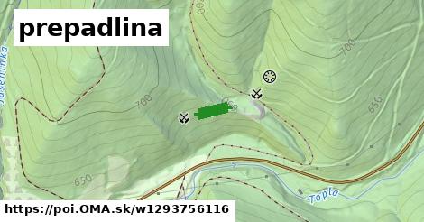 prepadlina