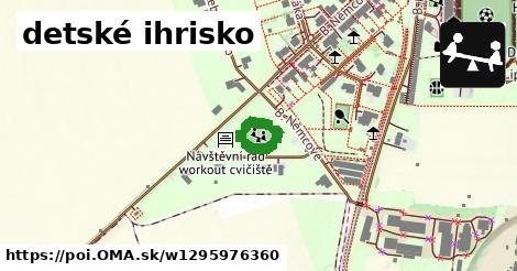 detské ihrisko