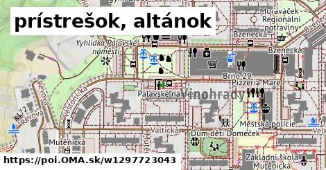 prístrešok, altánok