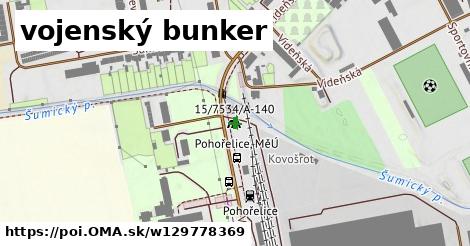 vojenský bunker