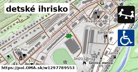 detské ihrisko