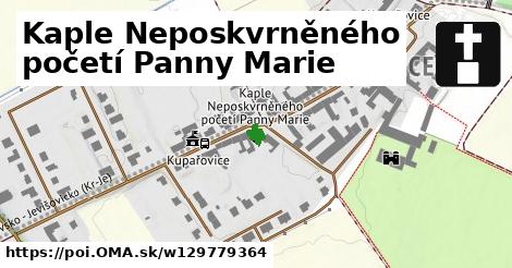 Kaple Neposkvrněného početí Panny Marie