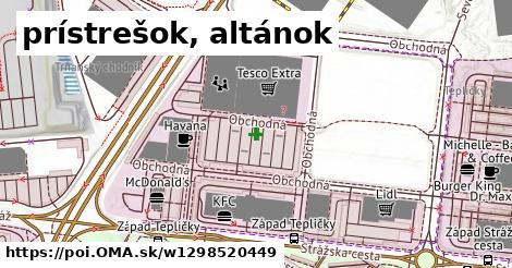 prístrešok, altánok