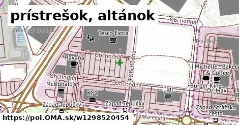 prístrešok, altánok