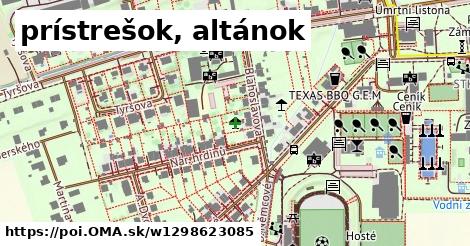 prístrešok, altánok