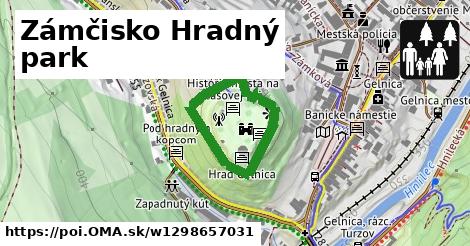 Zámčisko Hradný park