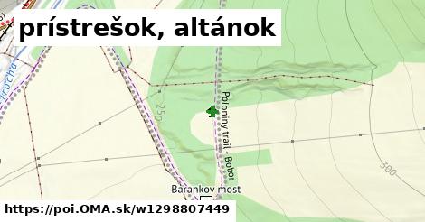 prístrešok, altánok