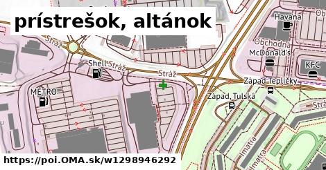 prístrešok, altánok