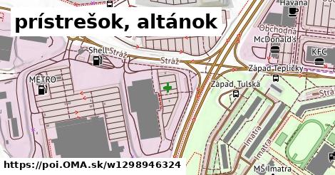 prístrešok, altánok