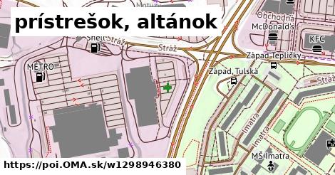 prístrešok, altánok