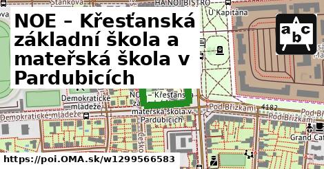 NOE – Křesťanská základní škola a mateřská škola v Pardubicích