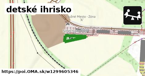 detské ihrisko